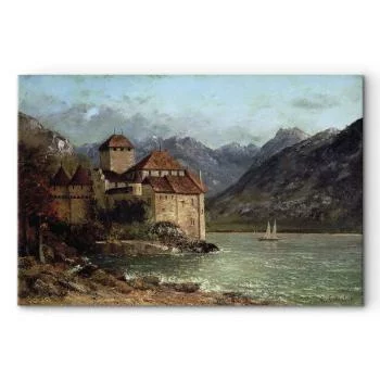 Obraz - Gustave Courbet – Zamek Chillon - obrazek 2