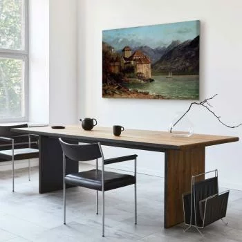 Obraz - Gustave Courbet – Zamek Chillon - obrazek 7