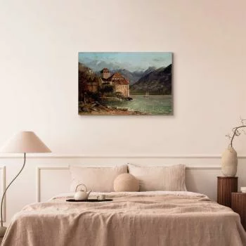 Obraz - Gustave Courbet – Zamek Chillon - obrazek 6