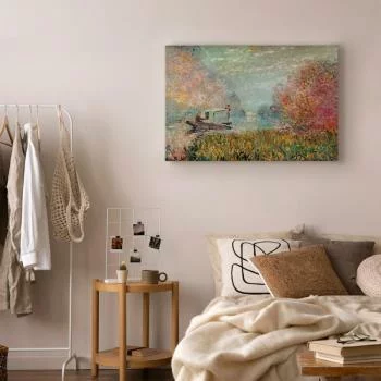 Obraz - Claude Monet – Barka na Sekwanie - obrazek 6