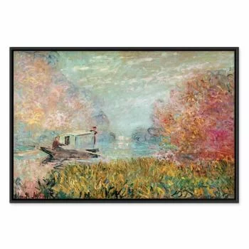 Obraz - Claude Monet – Barka na Sekwanie - obrazek 2