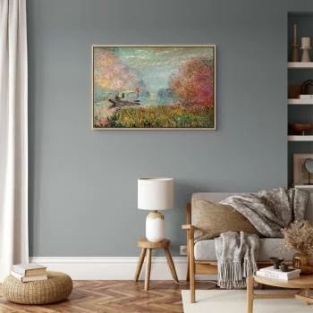 Obraz - Claude Monet – Barka na Sekwanie - obrazek 5