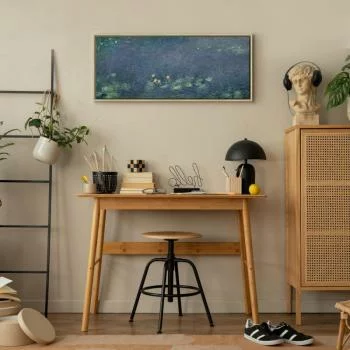 Obraz - Claude Monet – Nenufary (Lilie wodne) III - obrazek 7