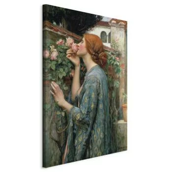 Obraz - John William Waterhouse – Dusza róży