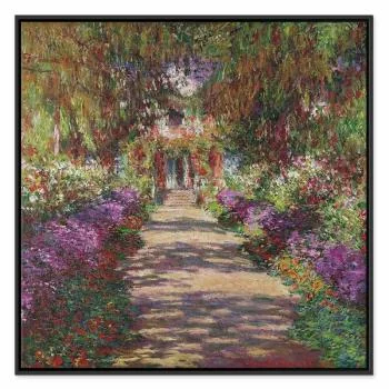 Obraz - Claude Monet – Ścieżka w ogrodzie w Giverny - obrazek 2
