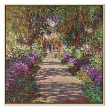 Obraz - Claude Monet – Ścieżka w ogrodzie w Giverny - obrazek 2