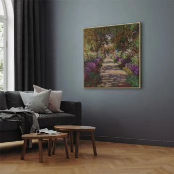 Obraz - Claude Monet – Ścieżka w ogrodzie w Giverny - obrazek 5