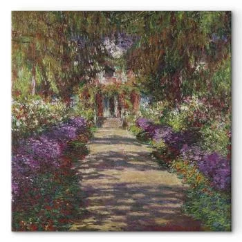 Obraz - Claude Monet – Ścieżka w ogrodzie w Giverny - obrazek 2
