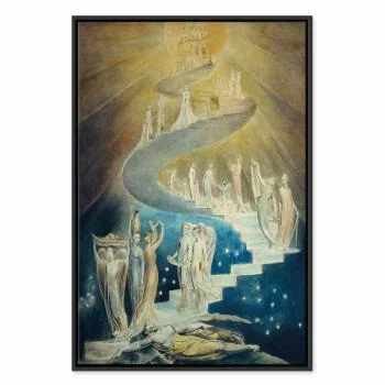 Obraz - William Blake – Drabina Jakubowa - obrazek 2