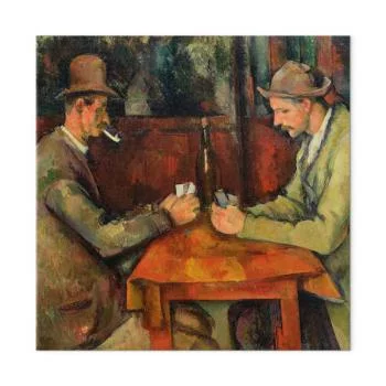Obraz - Paul Cézanne – Grający w karty - obrazek 2