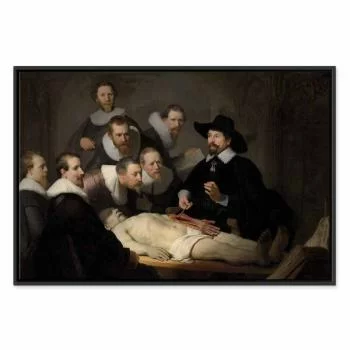 Obraz - Rembrandt – Lekcja anatomii doktora Tulpa - obrazek 2