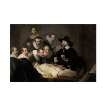 Obraz - Rembrandt – Lekcja anatomii doktora Tulpa - obrazek 2