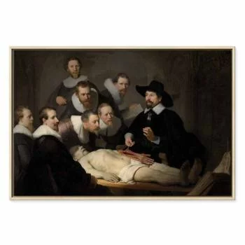 Obraz - Rembrandt – Lekcja anatomii doktora Tulpa - obrazek 2