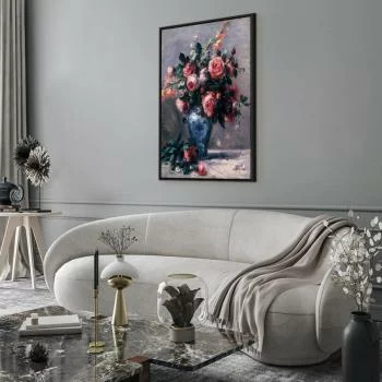 Obraz - Pierre-Auguste Renoir – Wazon róż - obrazek 5