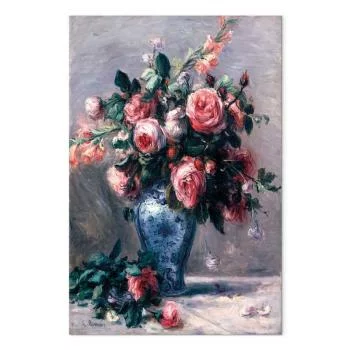 Obraz - Pierre-Auguste Renoir – Wazon róż - obrazek 2