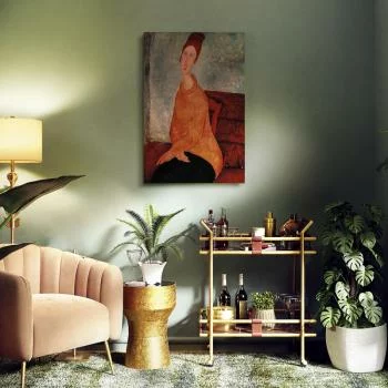 Obraz - Jeanne Hébuterne w żółtym swetrze - obrazek 2