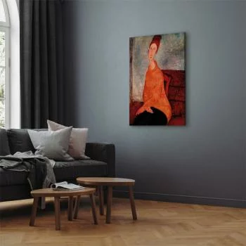 Obraz - Jeanne Hébuterne w żółtym swetrze - obrazek 4