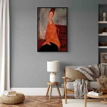 Obraz - Jeanne Hébuterne w żółtym swetrze - obrazek 2