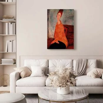Obraz - Amedeo Modigliani – Jeanne Hébuterne w żółtym swetrze - obrazek 5