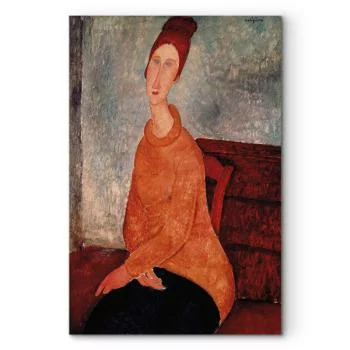Obraz - Amedeo Modigliani – Jeanne Hébuterne w żółtym swetrze - obrazek 2
