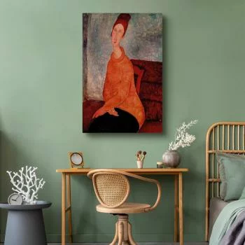 Obraz - Amedeo Modigliani – Jeanne Hébuterne w żółtym swetrze - obrazek 7