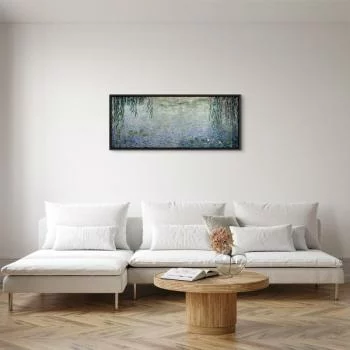 Obraz - Claude Monet – Nenufary (lilie wodne): dwie wierzby płaczące - obrazek 5