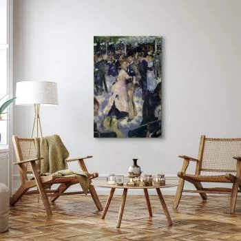 Obraz - Pierre-Auguste Renoir – Le Moulin de la Galette, detal tancerzy - obrazek 5