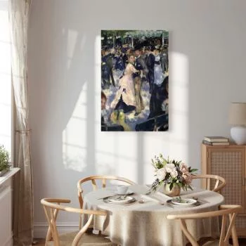 Obraz - Pierre-Auguste Renoir – Le Moulin de la Galette, detal tancerzy - obrazek 7