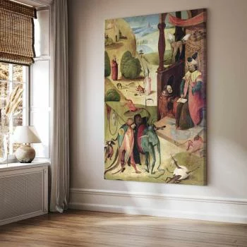 Obraz XXL - Hieronim Bosch – Św. Jakub i mag - obrazek 5