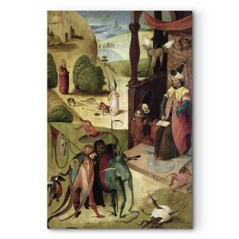 Obraz - Hieronim Bosch – Święty Jakub i czarnoksiężnik - obrazek 2