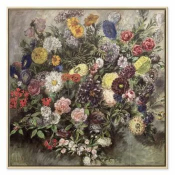 Obraz - Eugène Delacroix – Bukiet kwiatów - obrazek 2
