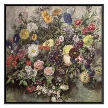 Obraz - Eugène Delacroix – Bukiet kwiatów - obrazek 2