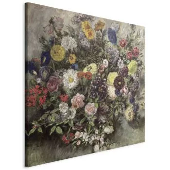 Obraz - Bouquet of Flowers (Eugène Delacroix) - obrazek 2