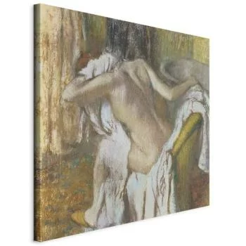 Obraz - Edgar Degas – Dziewczyna wycierająca się