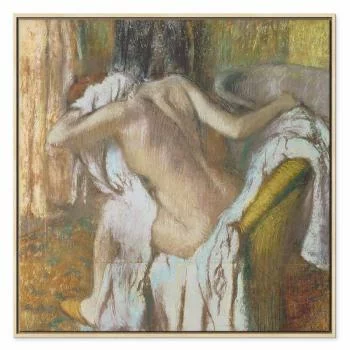 Obraz - Edgar Degas – Dziewczyna wycierająca się - obrazek 2