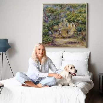 Obraz - Pierre-Auguste Renoir – Farma w Les Collettes - obrazek 6