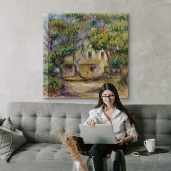 Obraz - Pierre-Auguste Renoir – Farma w Les Collettes - obrazek 5