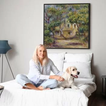 Obraz - Pierre-Auguste Renoir – Farma w Les Collettes - obrazek 6