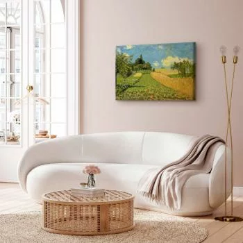 Obraz - Alfred Sisley – Pole pszenicy koło Argenteuil - obrazek 5