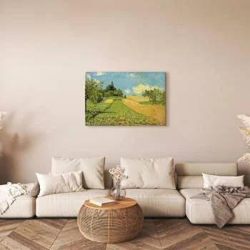 Obraz - Pole pszenicy koło Argenteuil (Alfred Sisley) - obrazek 2