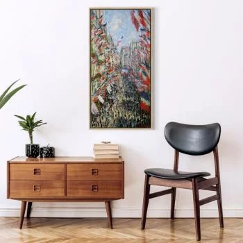 Obraz - Claude Monet – Ulica Montorgueil w Paryżu. Uroczystość 30 czerwca 1878 r. - obrazek 2