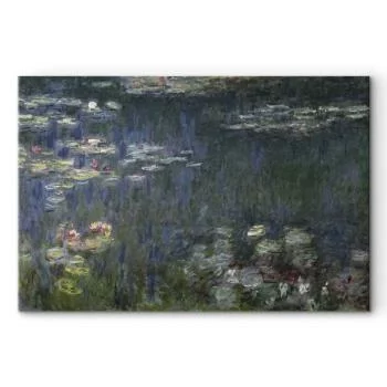 Obraz - Claude Monet – Nenufary (lilie wodne): zielone refleksy - obrazek 2