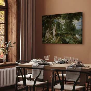 Obraz - Peter Paul Rubens – Ogród Eden z Upadkiem człowieka - obrazek 7