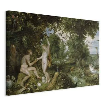 Obraz - Peter Paul Rubens – Ogród Eden z Upadkiem człowieka