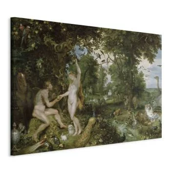 Obraz - Raj i grzech pierworodny (Peter Paul Rubens) - obrazek 2