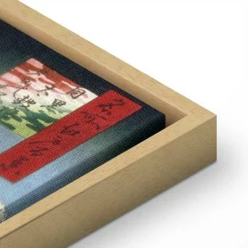 Obraz - Utagawa Hiroshige – Most Meguro Drum i Wzgórze Zachodzącego Słońca - obrazek 7