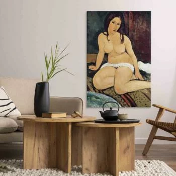Obraz - Akt siedzący (Amedeo Modigliani) - obrazek 5