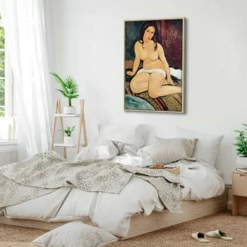 Obraz - Akt siedzący (Amedeo Modigliani) - obrazek 5