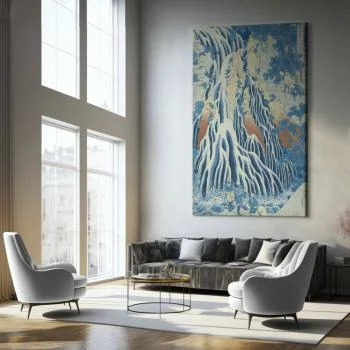 Obraz XXL - Hokusai Katsushika – Wodospad Kirifuri, Shimotsuke - obrazek 6