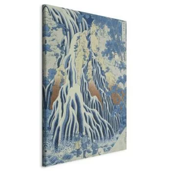 Obraz - Hokusai Katsushika – Wodospad Kirifuri na górze Kurokami w prowincji Shimotsuke - obrazek 2